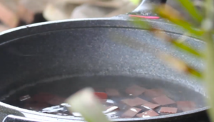 猪血烧豆腐