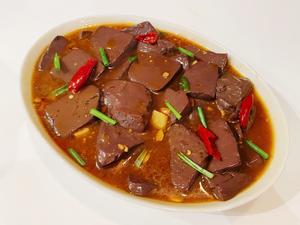 无敌好吃入味红烧猪血