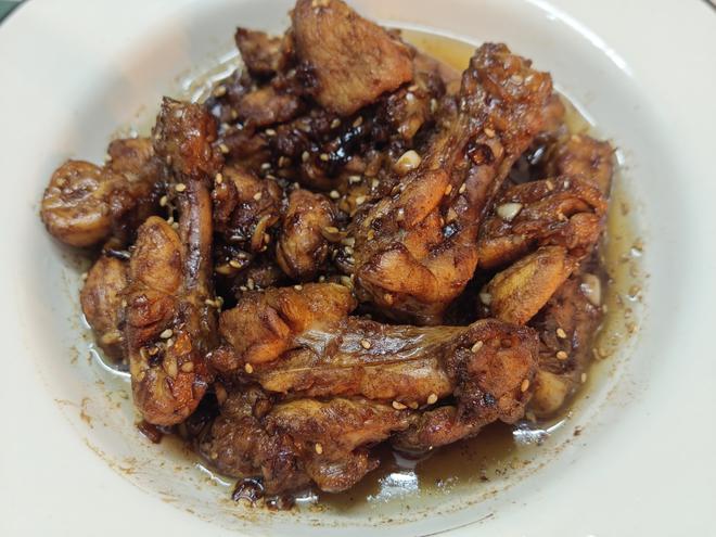 蒜香蚝油鸡翅根