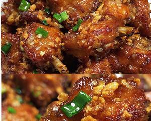 蒜香鸡翅｜孩子们的最爱