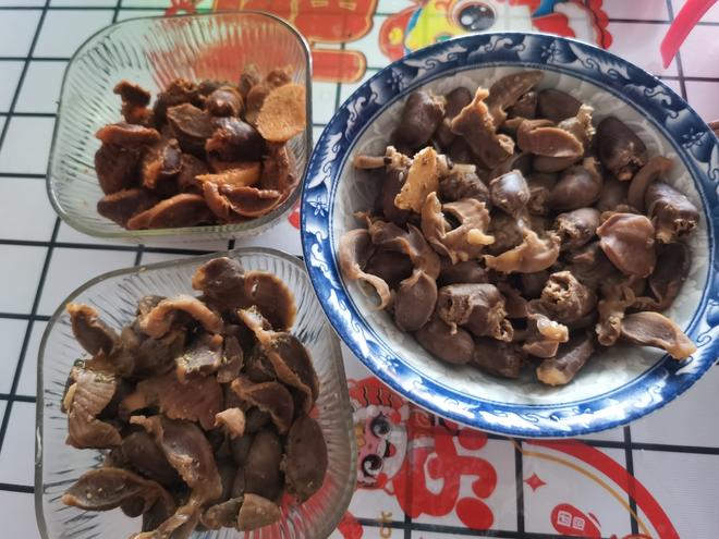 卤鸡心鸡胗