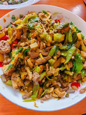超下饭的炒鸡杂（鸡心鸡肝）