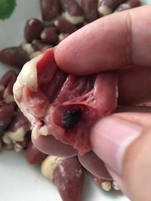 爆炒孜然鸡心