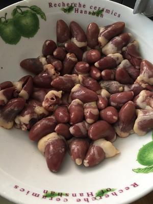 爆炒孜然鸡心