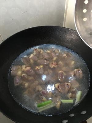 爆炒孜然鸡心