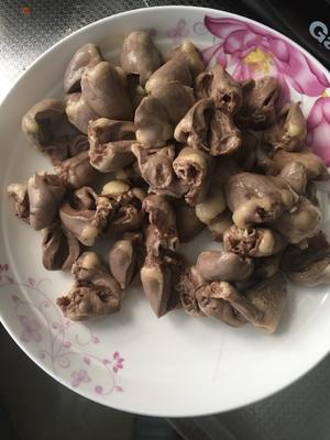 爆炒孜然鸡心
