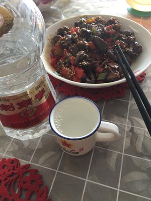 爆炒孜然鸡心