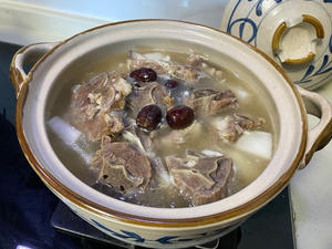 清炖羊蝎子(滋补白汤)