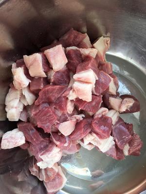 红烧羊腿肉