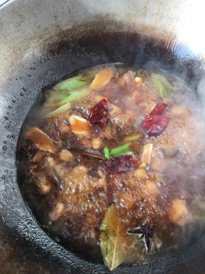 红烧羊腿肉