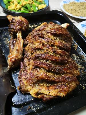 生烤羊腿家庭烤箱版