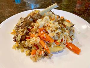 新疆羊排抓饭（出锅后米粒分明的秘密）