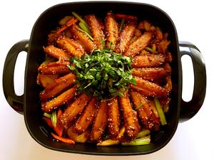 干锅香辣鸭翅