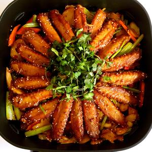 干锅香辣鸭翅