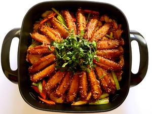 干锅香辣鸭翅