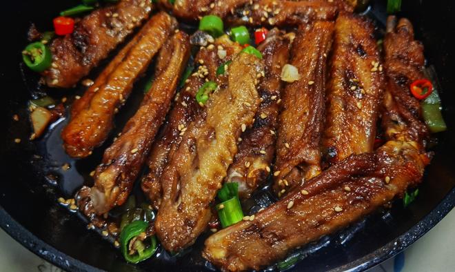 香煎鸭翅