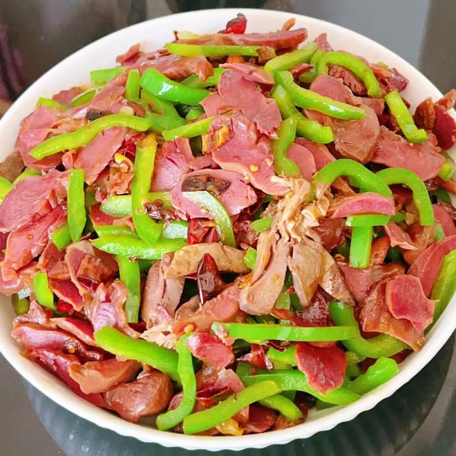 辣炒鸭杂(微辣)鸭珍&鸭心&鸭肝