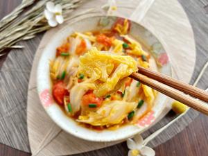 西红柿炒白菜
