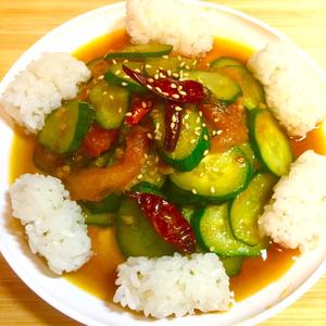 姥姥的西红柿🍅炒黄瓜