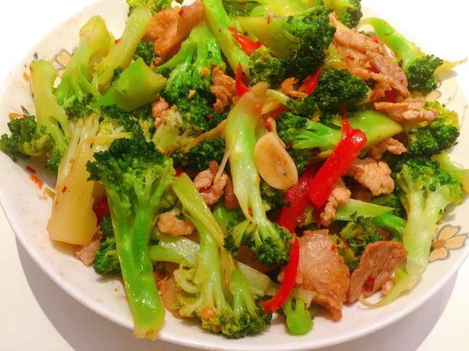 西兰花炒肉