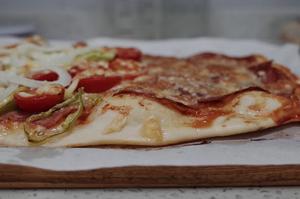 香脆可口的意式薄饼披萨🍕