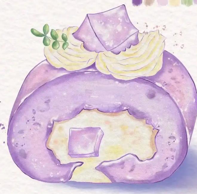 芋泥(淡奶油减量版)