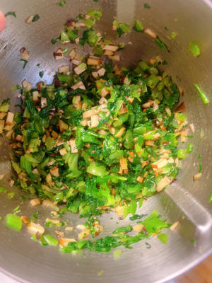 香菇油菜小笼包