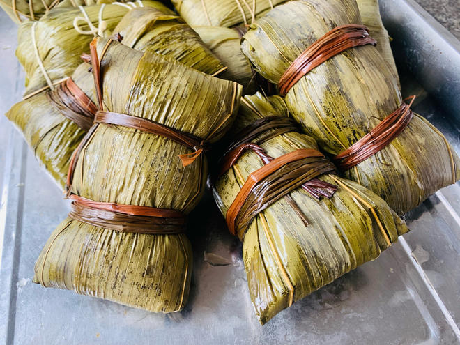 咸蛋黄肉粽