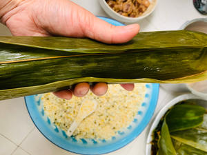 咸蛋黄肉粽