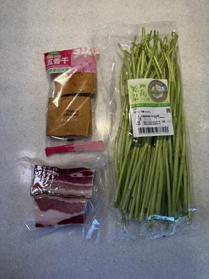 不时不食-芦蒿炒咸肉香干