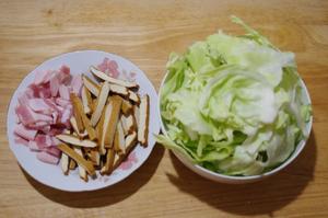 手撕包菜炒香干