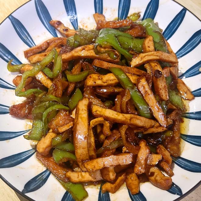 超下饭/青椒香干炒肉丝