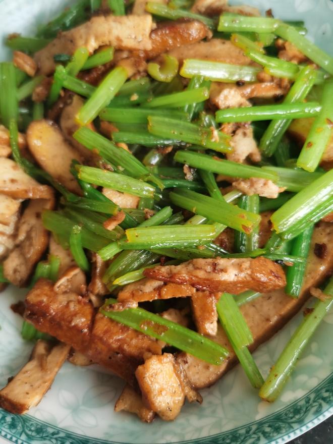 香干炒芹菜
