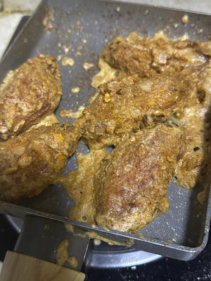 【鸡翅新吃法】咸蛋黄焗鸡翅
