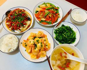 咸蛋黄焗虾仁