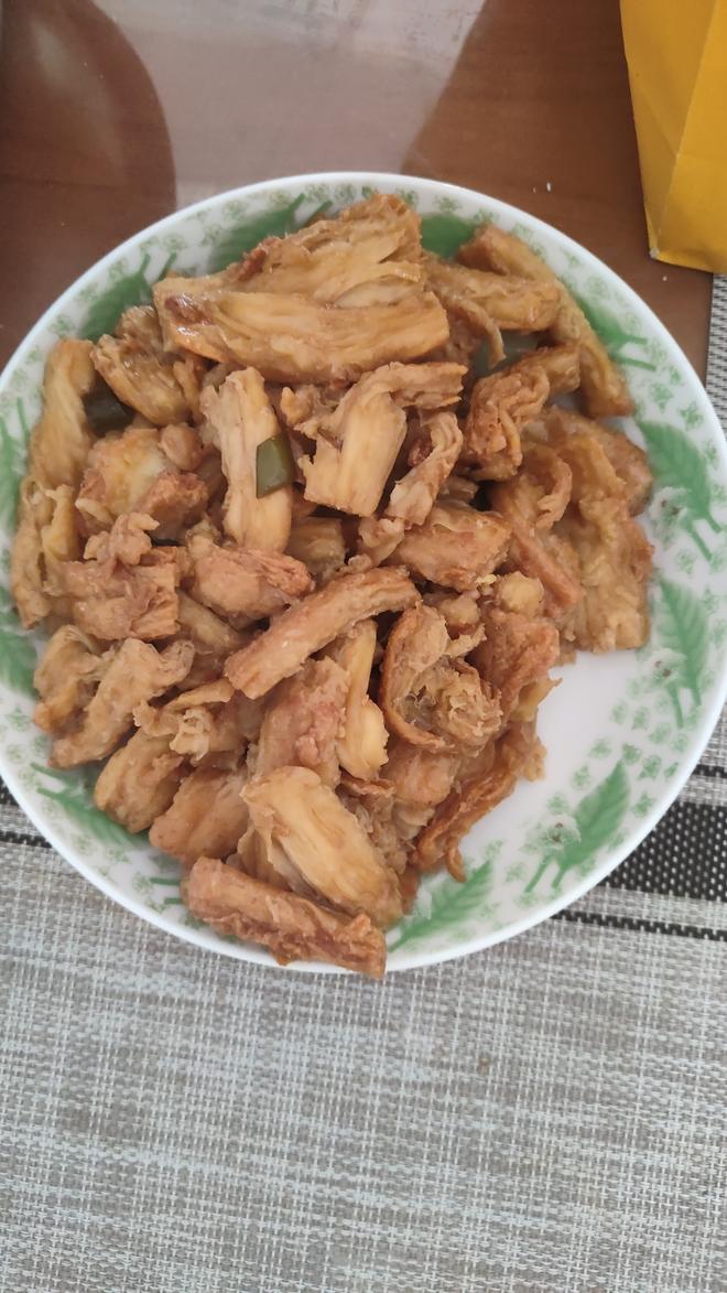 葱烧腐竹