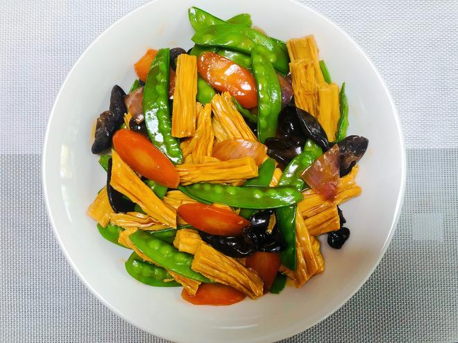 【素食者福利】比肉还好吃的素烧腐竹