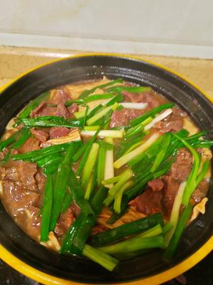 强强联手的腐竹焖牛肉
