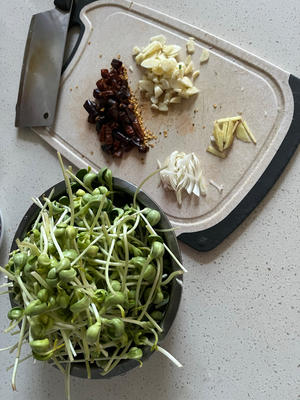不一样的清炒豆苗