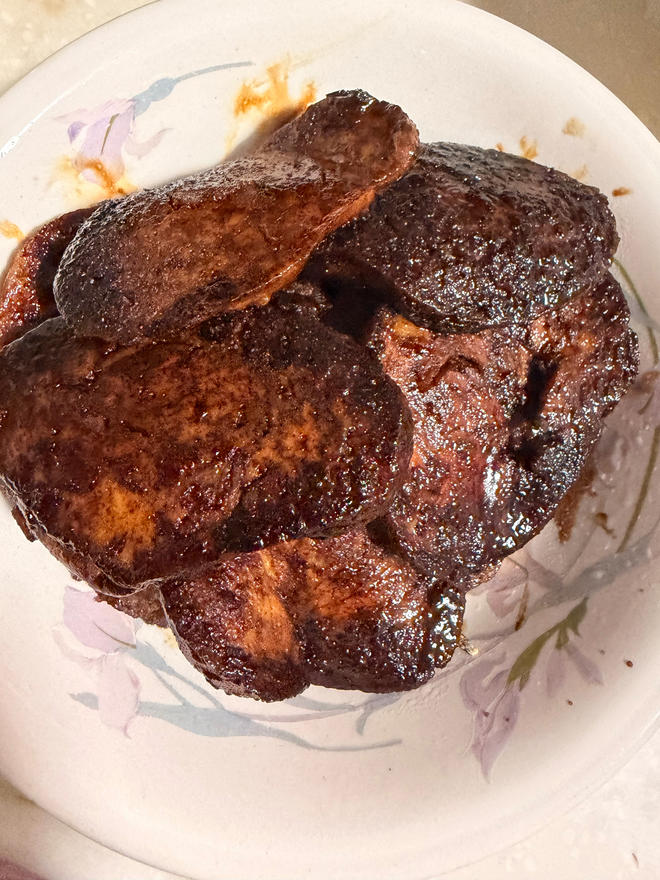 小美菜谱：红烧素鸡