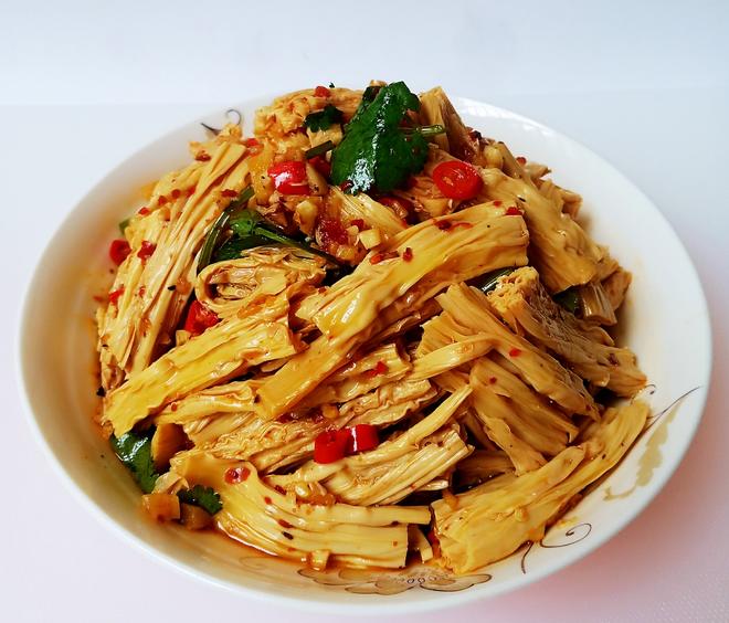 🔥【凉拌腐竹】好吃有诀窍，用这个方法拌，鲜香美味又下饭！